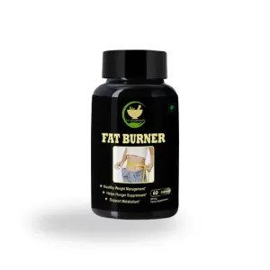 **FIJ Ayurveda Fat Burner Capsules – 500mg Herbal Weight Management & Appetite Support Supplement, 60 Capsules**