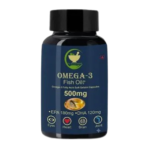 Fij Ayurveda Ultra Omega 3 Fish Oil 1000mg Softgel